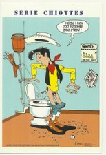 Rare carte postale lucky - /,