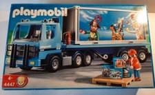 Playmobil 4447 Camion Semi-remorque container Neuf scellé de 2007