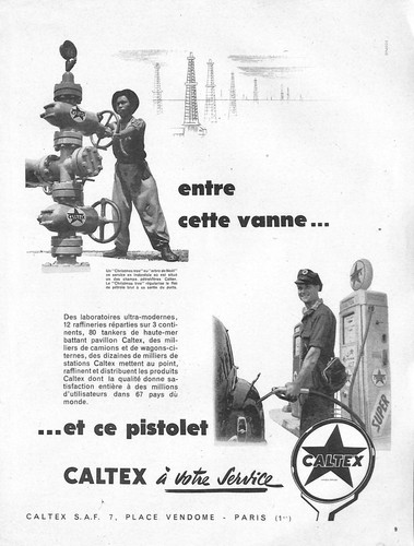 Carburants caltex paris - paris, (