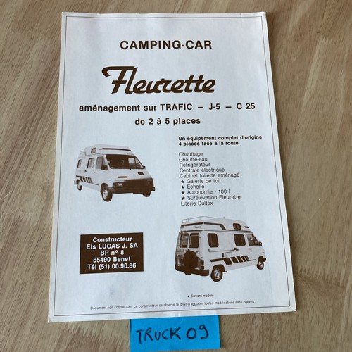 Fleurette camping car - fleurette, camping-car