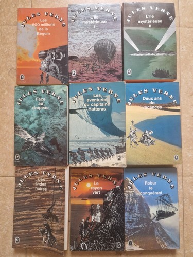 Jules verne lot - 9, volumes