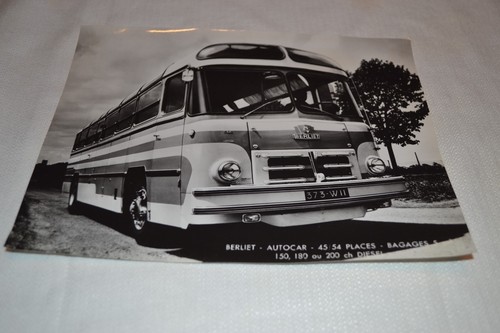Photo original autocar - autocar, berliet