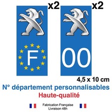 Stickers autocollant plaque