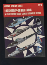 (194A) Aircam aviation series N°10 : LOCKHEED P-38 LIGHTNING