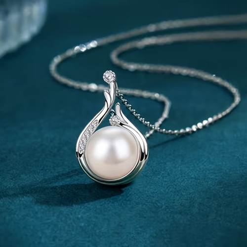 Collier femme perle - ✨,