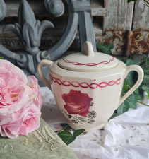 ANCIEN SUCRIER DIGOIN BADONVILLERS DECOR DE ROSES