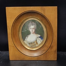 Miniature Ancienne Portrait