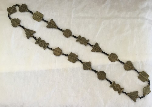 Collier ancien ethnique - ancien, en