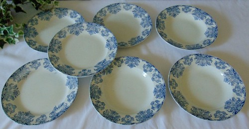 Assiettes faience terre - assiettes, de