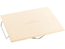 Pierre à pizza pour cuisson au barbecue - Rectangle 38 x 30 cm - Cucina Dimodena