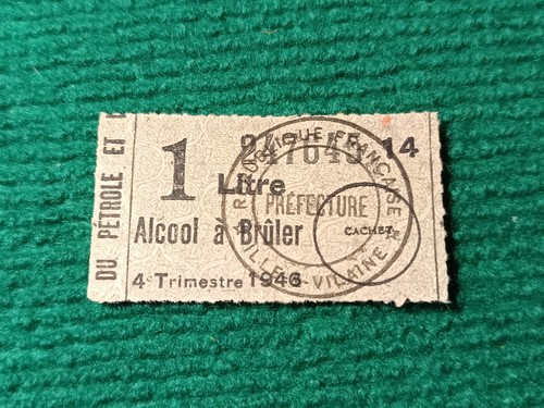 Billet matière 1 - billet, litre