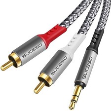 Câble Cinch Jack Audio 3.5mm