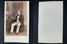 Mayer et Pierson, Le député Léon Lefébure Vintage cdv albumen print.Léon Alber