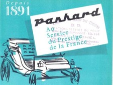 Catalogue / Brochure Panhard 17  1961 France