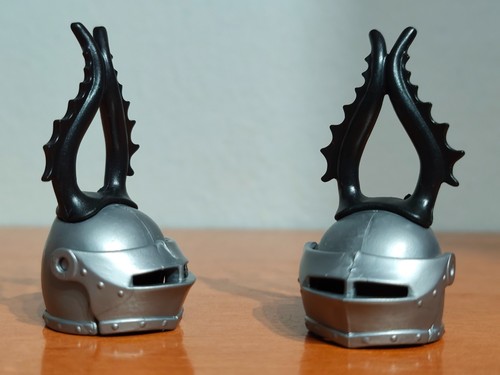 Playmobil casques cornes - casques,