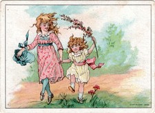 Victorian trade card, Mother