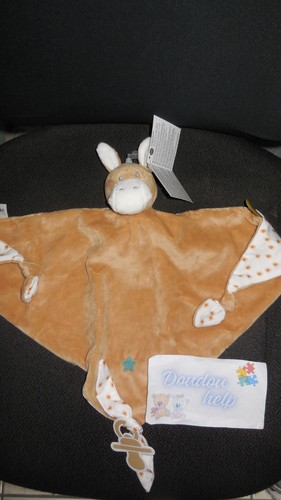 Maxi doudou plat - , l'âne