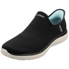 Skechers Femmes - Baskets Virtùe-Sleek Vegan Noir Blanc