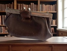Sacoche vintage cuir Ancienne