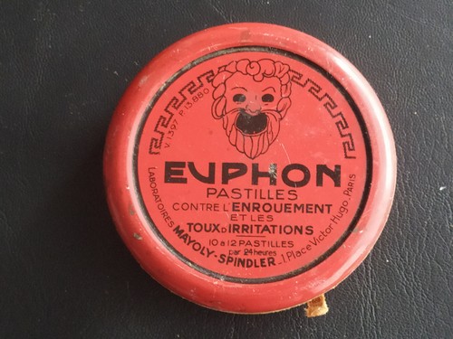Boite pastille euphon du - boite,