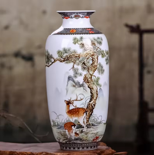 Vase chinois céramique - chinois, en