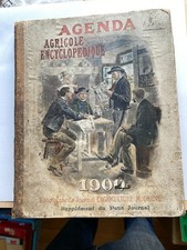 Ancien agenda buvard 1900 - agenda,