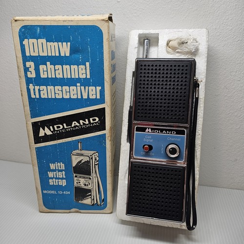 Vintage midland 434 - midland, walkie