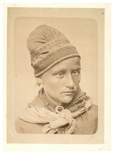 Europe, Garçon au bonnet, Tirage vintage, ca.1890 Europe, Garçon au bonnet, Tira