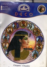 kit broderie point de croix dmc CLEOPATRE
