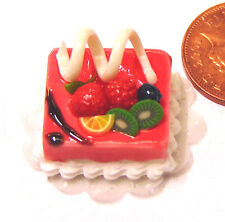 1:12 Échelle Fraise Gâteau