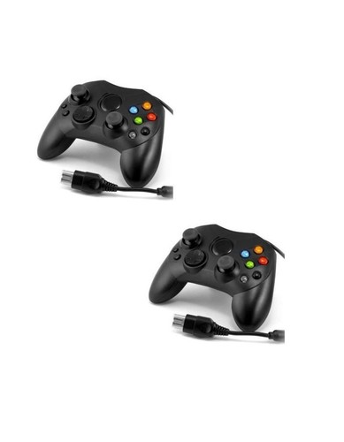 Manettes noires vibrantes - 2x,