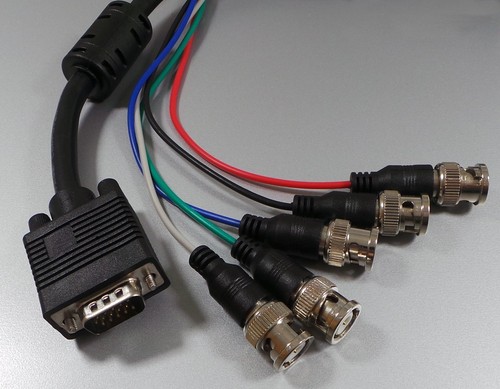 Câble moniteur vga vers - moniteur, 2m
