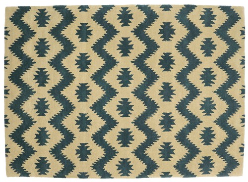 Tapis laine 160x230 beige - en,