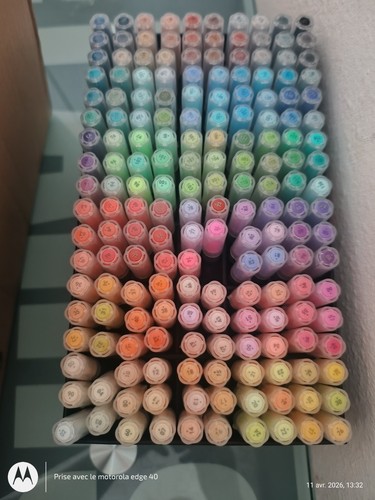 Feutres acrylique pointe - feutres,
