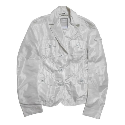 Veste blazer courte blanche