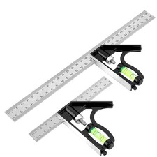 2Pcs Équerre Combinée, 150 +