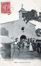 CPA 66 CERET ERMITAGE ST FERREOL (BELLE ANIMATION