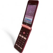 Téléphone à clapet Android rose KYOCERA GRATINA KYF37 SIM débloqué sans SIM