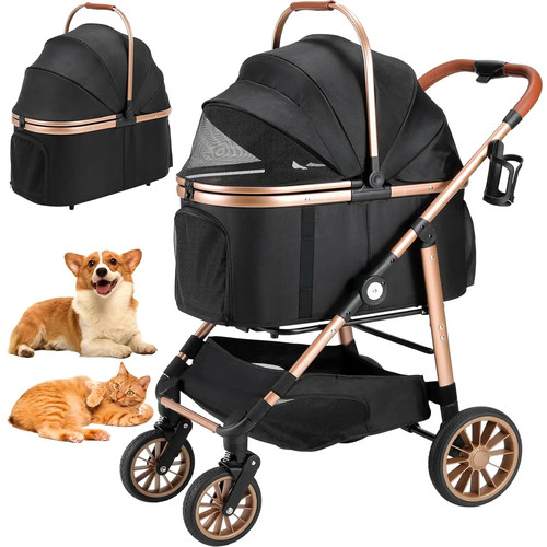 Poussette pliable chien - poussette,