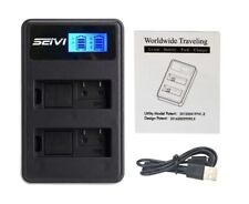 Chargeur De Batterie DOUBLE SLOT Pour Canon LP-E6 EOS 5D MARK II 5D MARK III