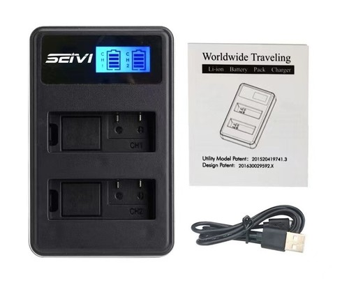 Chargeur batterie usb pour - chargeur,