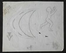 Jean Picart Le Doux (1902-1982)  Esquisse tapisserie Jean Lurçat Lyon art deco