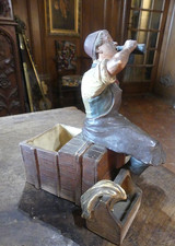 POT A TABAC en terre cuite