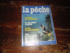 A VOIR !!! ANCIEN MAGAZINE n° 458 " LA PÊCHE et les POISSONS " 1983