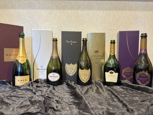 Bouteille champagne vide - bouteille,