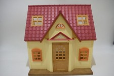 Vintage Sylvanian Epoch Maison des bois famille Families red roof cosy Cottage