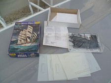 ancienne maquette heller la belle etoile 1/250 bateau ancien