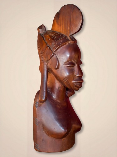 Buste féminin africain - , en