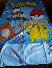 HOUSSE DE COUETTE POKEMON AVEC 1 TAIE 1 PERS VINTAGE