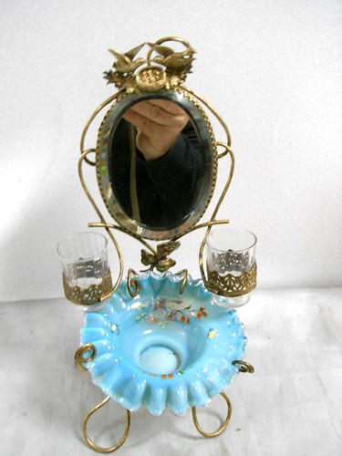 Miroir vase vide poche baguier - vase,